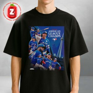 Toronto Blue Jays 2025 Postseason American League Champs MLB Baseball Victory Artwork Unisex T-Shirt