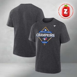 Toronto Blue Jays Fanatics 2025 American League Champions Locker Room Washed Tee