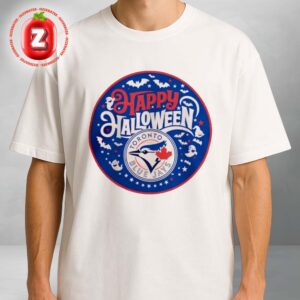 Toronto Blue Jays MLB Happy Halloween 2025 Unisex T-Shirt