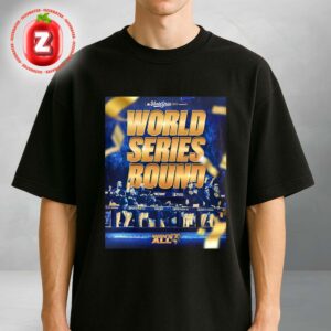 Toronto Blue Jays vs Los Angeles Dodgers 2025 MLB World Series Poster Official Game Art Unisex T-Shirt