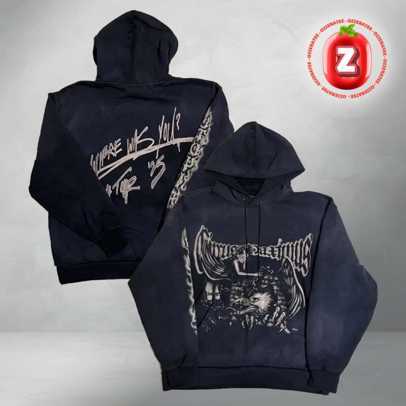 Travis Scott Korea Circus Maximus Tour Merch 2025 All Over Print Hoodie