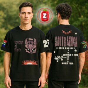 Travis Scott South Africa 2025 Circus Maximus World Tour Live in Johannesburg October 11 Echoes in Egoli Unisex T-Shirt