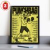 Villanelle Punchbag University Tour 2025 United Kingdom Live Concert Home Decor Poster Canvas