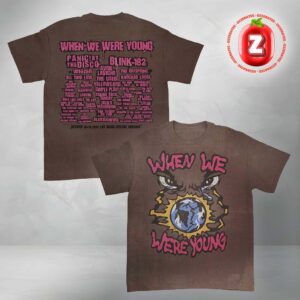 When We Were Young Festival 2025 Overseer Lineup Two Sides Unisex T-Shirt When We Were Young Festival 2025 Overseer Lineup Two Sides Unisex T-Shirt