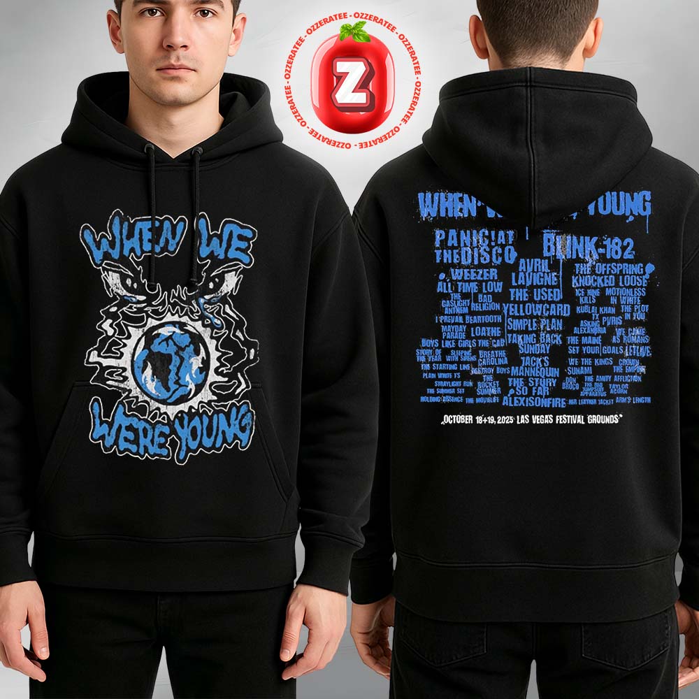 When We Were Young Festival 2025 Overseer Pullove Two Sides Unisex Hoodie When We Were Young Festival 2025 Overseer Pullove Two Sides Unisex Hoodie