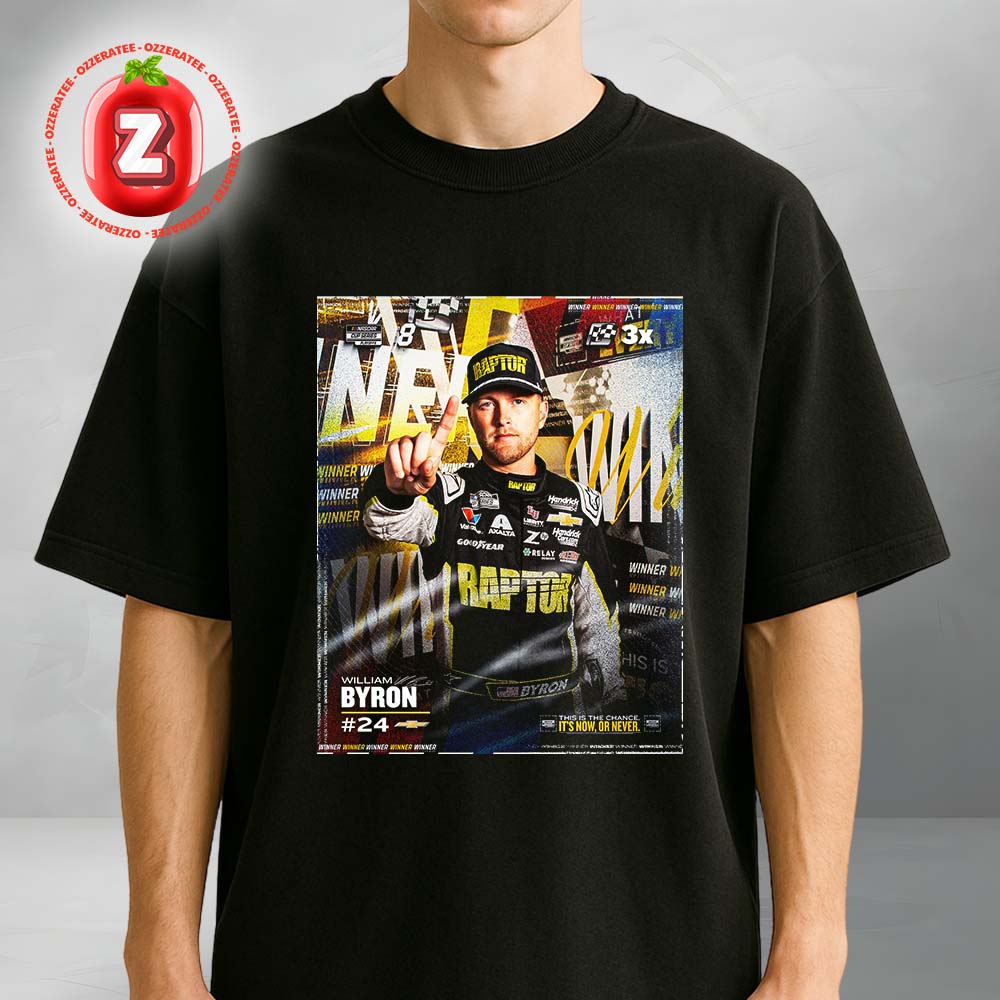 William Byron NASCAR Cup Series Playoffs Winner 2025 Raptor Hendrick Motorsports Racing Unisex T-Shirt William Byron NASCAR Cup Series Playoffs Winner 2025 Raptor Hendrick Motorsports Racing Unisex T-Shirt