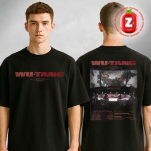 Wu-Tang Clan Forever The Final Chamber Tour Poster In Europe And United Kingdom March 2025 Hip Hop Concert Artwork Two Sides Unisex T-Shirt