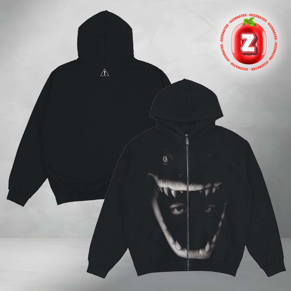 Yeat x ComplexCon 2025 Dangerous Summer Jaws Unisex Zip Hoodie Yeat x ComplexCon 2025 Dangerous Summer Jaws Unisex Zip Hoodie