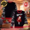 Waddle Service Penguin Santa Claus 2025 Ugly Christmas Sweater