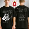 ACDC Angus And Brian PWR UP Tour Australia 2025 Dates And Locations Two Sides Unisex T-Shirt