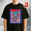 Bratty Live Poster At Veltrac Music Festival In Lima Peru On November 9 2025 Colorful Psychedelic Artwork Unisex T-Shirt
