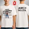 Bruce Springsteen Retro Born In The U.S.A. Tour Two Sides Unisex T-Shirt