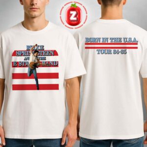 Bruce Springsteen Retro Born In The U.S.A. Tour Two Sides Unisex T-Shirt