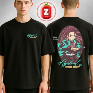 Demon Slayer Tanjiro Aura Two Sides Unisex T-Shirt