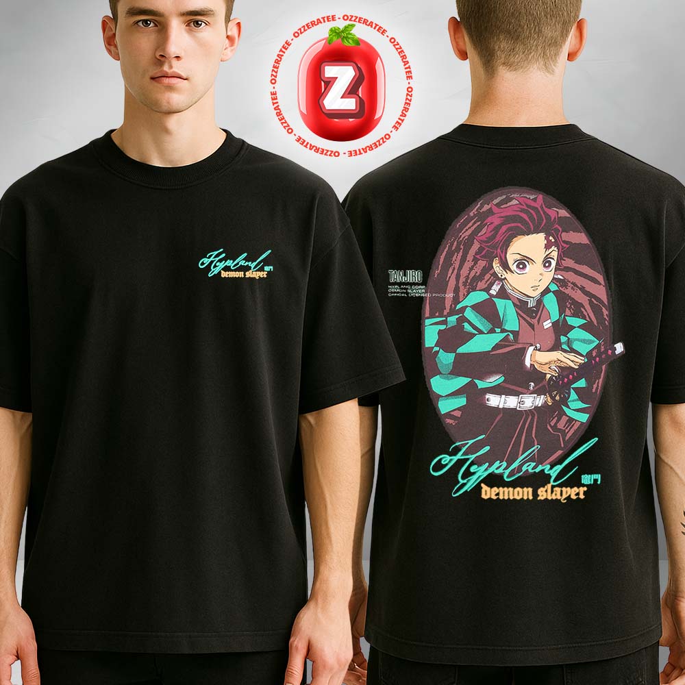 Demon Slayer Tanjiro Aura Two Sides Unisex T-Shirt Demon Slayer Tanjiro Aura Two Sides Unisex T-Shirt