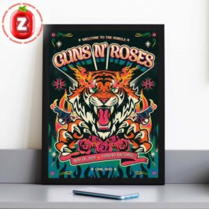 Guns N’ Roses Live Show Music At Estadio Nacional In Lima Peru On Nov 5 2025 Welcome To The Jungle Edition Home Decor Poster Canvas