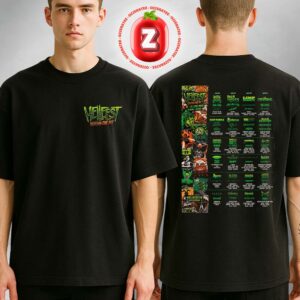 Hellfest 2026 Festival Poster At Clisson France From June 18 To 21 Tales From The Pit Metal Music Artwork Two Sides Unisex T-Shirt