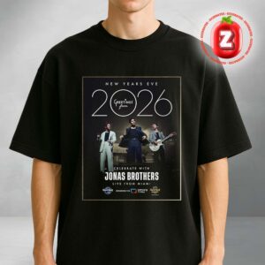 Jonas Brothers New Years Eve 2026 Live From Miami Unisex T-Shirt