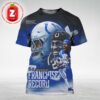 Jonathan Taylor 1000 Rushing Yards Berlin Game Poster Indianapolis Colts 2025 NFL Artwork All Over Print Shirt