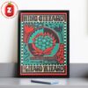 King Gizzard And The Lizard Wizard Concert Poster At Gasometer In Vienna Austria On November 12 2025 Psychedelic Floral Eye Artwork Home Decor Poster Canvas