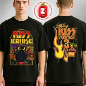 Kiss Kruise Landlocked In Vegas Two Sides Unisex T-Shirt