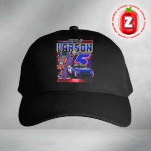 Kyle Larson Hendrick Motorsports Team Collection 2025 NASCAR Cup Series Champion Car Classic Cap Hat Snapback