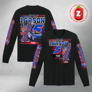 Kyle Larson Hendrick Motorsports Team Collection Two-Time NASCAR Cup Series Champion All Over Print Long Sleeve