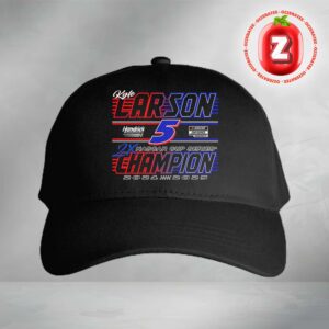 Kyle Larson Hendrick Motorsports Team Collection Two-Time NASCAR Cup Series Champion Car Classic Cap Hat Snapback