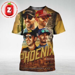 Kyle Larson Hendrick Motorsports The Championship Race NASCAR Cup Series Racing 2025 2x Phoenix Arizona Heat All Over Print Shirt