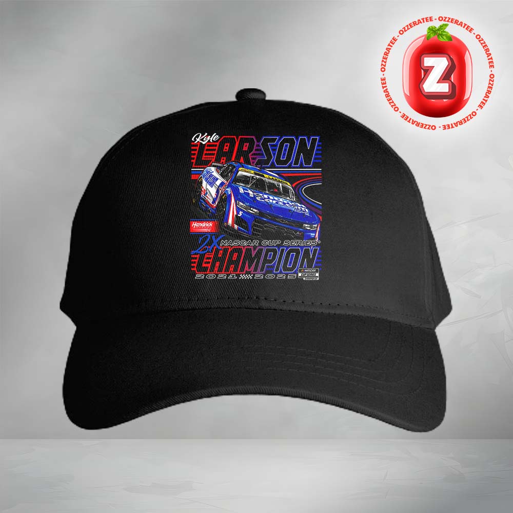 Kyle Larson ProSphere Two-Time NASCAR Cup Series Champion Classic Cap Hat Snapback Kyle Larson ProSphere Two-Time NASCAR Cup Series Champion Classic Cap Hat Snapback