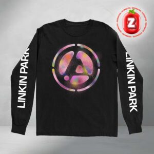 Linkin Park Joe’s Spray Logo Black LS All Over Print Long Sleeve