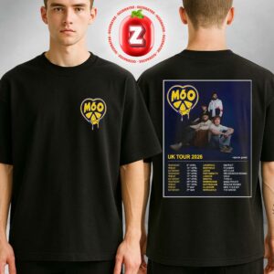 M60 UK Tour 2026 Band Merch Design At Multiple Venues In United Kingdom On April To May 2026 Two Sides Unisex T-Shirt
