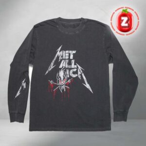 Metallica Bloody Scary Guy Two Sides Unisex Long Sleeve Shirt