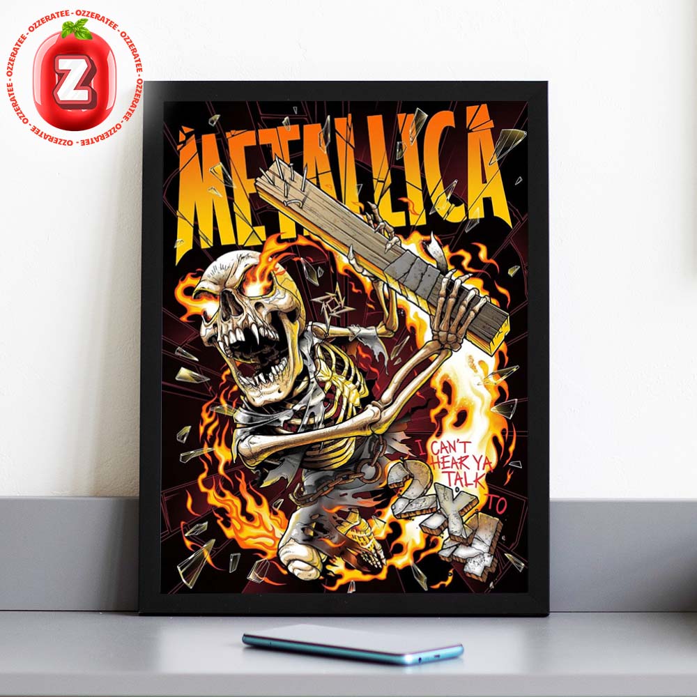 Metallica Live Concert Artwork At Adelaide Oval In Adelaide Australia On November 5 2025 Skull Boombox Design Home Decor Poster Canvas Metallica Live Concert Artwork At Adelaide Oval In Adelaide Australia On November 5 2025 Skull Boombox Design Home Decor Poster Canvas