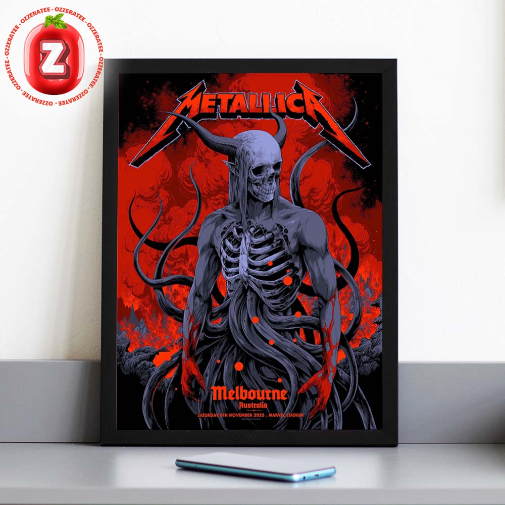 Metallica M72 Melbourne Australia 2025 Pop Up Shop Poster By Ken Taylor At Marvel Stadium On November 8 2025 Home Decor Poster Canvas Metallica M72 Melbourne Australia 2025 Pop Up Shop Poster By Ken Taylor At Marvel Stadium On November 8 2025 Home Decor Poster Canvas