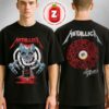 Metallica M72 Adelaide Exclusive Merch Tee At Adelaide Oval In North Adelaide SA On Wed 5 November 2025 M72 World Tour Two Sides Unisex T-Shirt Metallica M72 Adelaide Exclusive Merch Tee At Adelaide Oval In North Adelaide SA On Wed 5 November 2025 M72 World Tour Two Sides Unisex T-Shirt