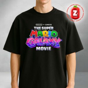 Nintendo x Illumination The Super Mario Galaxy Movie Cosmic Adventure 2025 Unisex T-Shirt
