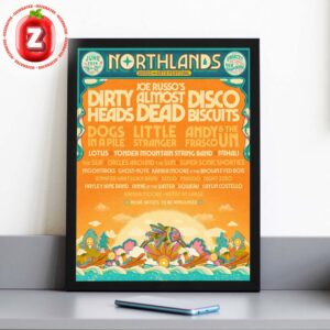 Northlands Music And Arts Festival Poster In Swanzey New Hampshire On June 19 2026 Psychedelic Sunrise Artwork Home Decor Poster Canvas