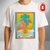 Oasis And Neil Young Live Poster At Polo Field Buenos Aires On January 18 2001 Psychedelic Art Design Unisex T-Shirt