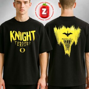 Oregon Ducks Knight Terrors Basketball NCAA Season 2025-2026 Matthew Knight Arena Nike Warm Up Two Sides Unisex T-Shirt