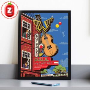 Paul McCartney Got Back Tour Art Print At The Pinnacle In Nashville On November 6 2025 Home Decor Poster Canvas