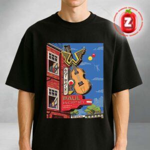 Paul McCartney Got Back Tour Art Print At The Pinnacle In Nashville On November 6 2025 Unisex T-Shirt