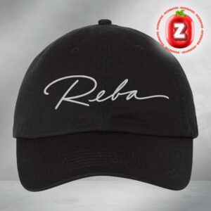 Reba McEntire Reba Script Black Classic Cap Hat Snapback