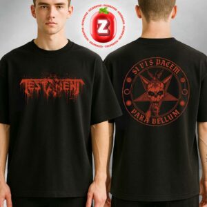 Testament Si Vis Pacem Para Bellum Two Sides Unisex T-Shirt