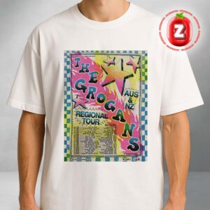 The Grogans Regional Tour Poster At The Island In Papamoa New Zealand On January 9 2026 AUS NZ Tour Artwork Unisex T-Shirt