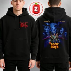 The Lost Boys Artwork At Santa Carla Boardwalk In California On July 31 1987 Vampire Squad Night Hunt Two Sides Hoodie