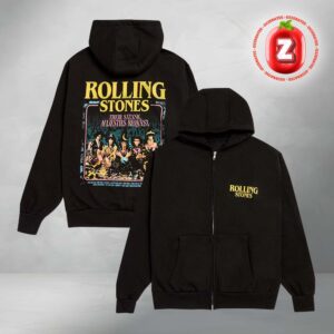 The Rolling Stones Their Satanic Majesties Request Graphic Zip Hoodie