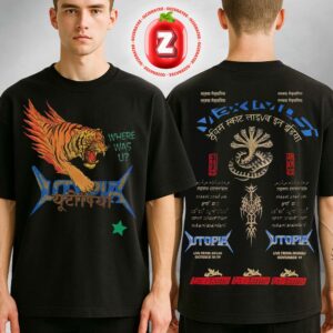 Travis Scott Circus Maximus Delhi Tour Multilingual 2025 All Over Print Shirt