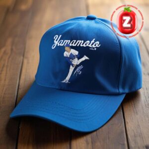 Yoshinobu Yamamoto Los Angeles Dodgers Breaking Ace MLB 2025 Classic Cap Hat Snapback